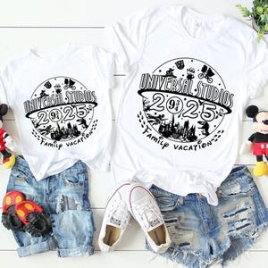 Universal Studios 2025 Family Vacation Shirt, Disneyland Universal Studios 2025 Shirt, Universal Studios Trip Shirt, Universal Orlando Shirt