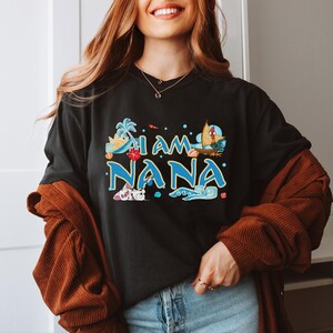 Disneyland Moana Family Matching Shirt, Custom Mom Dad Shirt, Gift For Grandparents, Disneyland Vacation Shirt, Disneyland Maui, Moana Movie image 3