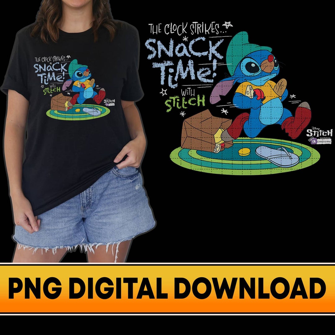 Stitch in Costume Gus Gus From Cinderella PNG Looking Like A Etsy