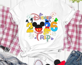 Disneyland 2026 Trip Shirt, Disneyland Family Vacation Shirt, Mickey And Friends Shirt, Disneyland Mickey Minnie Shirt, Family Trip 2026