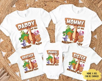 The Land Before Time Family Birthday Shirt, Dinosaur Friend Birthday Shirt, Custom Land Before Time Party Shirt, Dinosaur Birthday Party