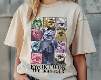 Ewok Ewok StarWars Eras Tour Shirt, Galaxy's Edge Hollywood Studios Shirt, Funny Ewok Shirt, WDW Family Shirt, Disneyland Trip Shirt