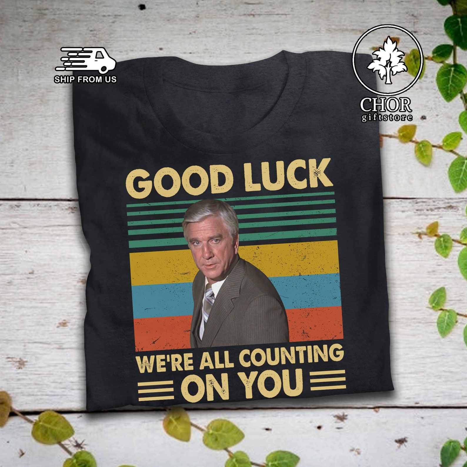 Good luck we re all counting on you vintage t shirt etsy