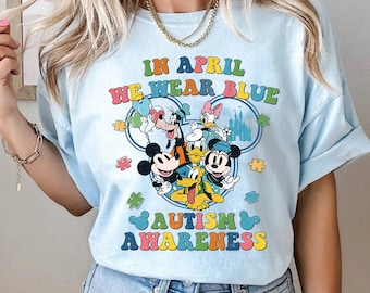 Mickey and Friends Autism Awareness Shirt, Everyone Communicates Differently Shirt, Disneyland Autism Sweatshirt, Autism Support Shirt