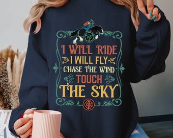Chase the Wind And Touch The Sky Shirt, Princess Merida Brave Shirt, Brave Movie Shirt, Magic Kingdom Shirt, Birthday Gifts