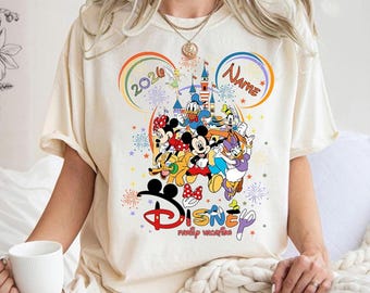 Disneyland Family Vacation 2026 Comfort Shirts, Family Matching 2026 Shirts, Disneyland Vacation Tees, Disneyland 2026 Family Trip Shirts