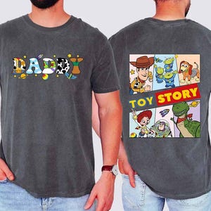 Toy Story Mommy And Daddy Shirt, Dad And Mom Sweatshirt, Toy Story Family Matching Shirt, Disneyland Mommy Shirt, Disneyland Dad Tee image 3