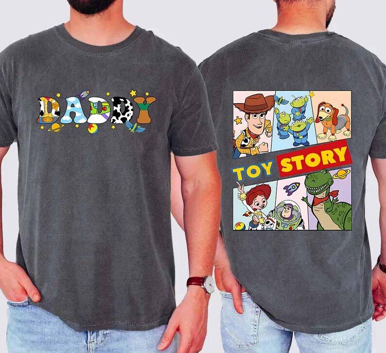 Toy Story Mommy And Daddy Shirt, Dad And Mom Sweatshirt, Toy Story Family Matching Shirt, Disneyland Mommy Shirt, Disneyland Dad Tee image 3