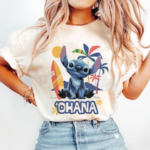 Disneyland Lilo & Stitch Ohana Shirt, Ohana Means Family Shirt, Disneyland Stitch Movie Live Action Shirt, Disneyland Summer Trip