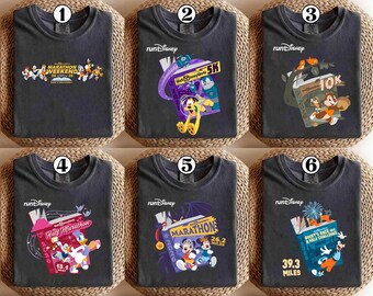 Comfort Colors Walt Disneyworld Marathon Weekend 2026 Shirt, Mickey And Friends Every Mile Is Magic Half Marathon, Disneyland Runner 5K 10K