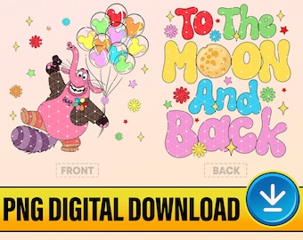 Disneyland Bing Bong Pixar Inside Out To The Moon And Back Png, Inside Out Png, Disneyland Inside Out, Pixar Inside Out Movie Png