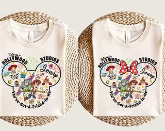 Disneyland You've Got A Friend In Me Toy Story Shirt, Hollywood Studios Shirt, Toy Story Family Matching Shirt, Woody Buzz Lightyear Shirt