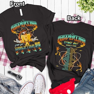 Disneyland Powerline Stand Out World Tour 95 Shirt, Vintage Disneyland A Goofy Movie Powerline Shirt, Matching Family Shirt, Magic Kingdom