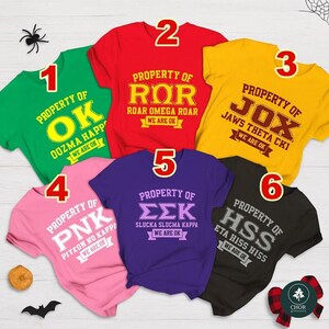 Monster University Fraternity and Sorority Costume Shirt, Disneyland Magical Kingdom Monsters Inc Group Tee,  Halloween Matching 2026 Tee