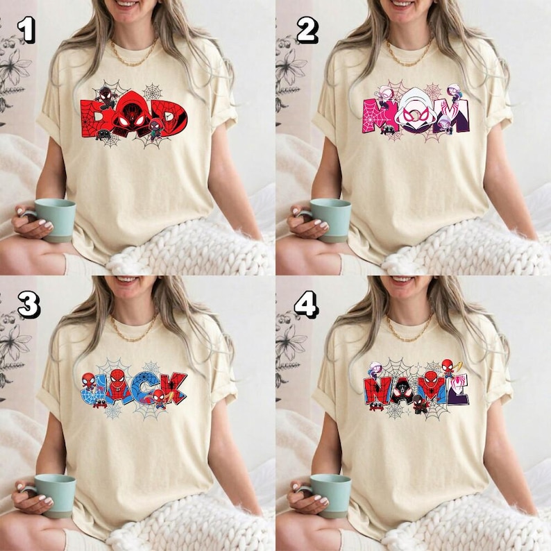 Camiseta personalizada con nombre de Spidey y sus increíbles amigos, camiseta personalizada con temática de Spiderman, camiseta para fiesta de cumpleaños infantil de Spidey imagen 1