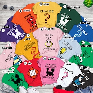 Monopoly Game Halloween Costume Shirt, Monopoly Matching Halloween Costume, Family Halloween Costumes, Monopoly Game Party, Halloween 2025