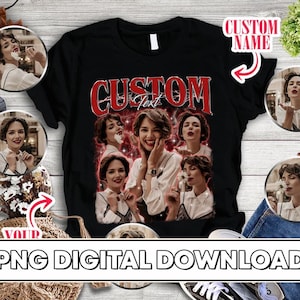 Custom Your Own Bootleg PNG, Retro Custom Bootleg Rap Png, Custom Bootleg, Custom Your Photo, Insert Your Design, Vintage Graphic 90s Tshirt