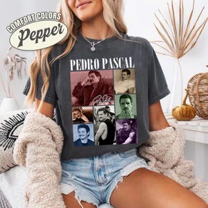 Comfort Colors Pedro Pascal Shirt, Vintage Pedro Pascal Shirt, Pedro Pascal 90s Merch, Gift For Him, Gift For Her, Pedro Pascal Lovers Tee