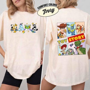 Toy Story Mommy And Daddy Shirt, Dad And Mom Sweatshirt, Toy Story Family Matching Shirt, Disneyland Mommy Shirt, Disneyland Dad Tee image 2