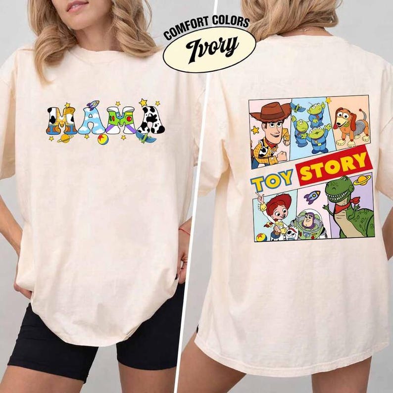 Toy Story Mommy And Daddy Shirt, Dad And Mom Sweatshirt, Toy Story Family Matching Shirt, Disneyland Mommy Shirt, Disneyland Dad Tee image 2