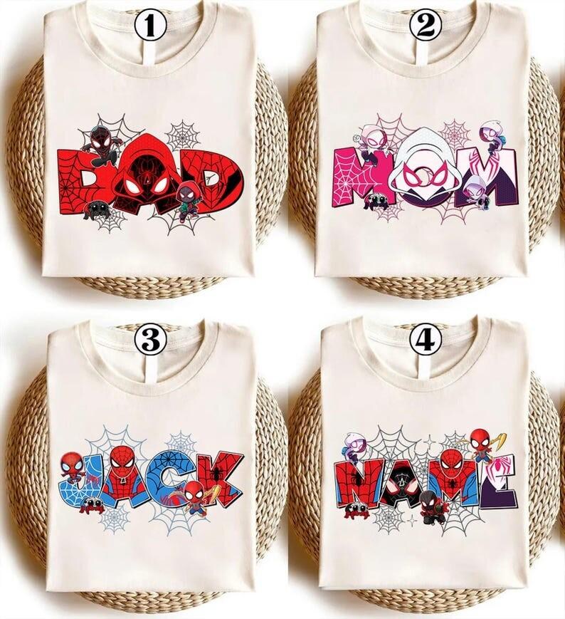 Camiseta personalizada con nombre de Spidey y sus increíbles amigos, camiseta personalizada con temática de Spiderman, camiseta para fiesta de cumpleaños infantil de Spidey imagen 2