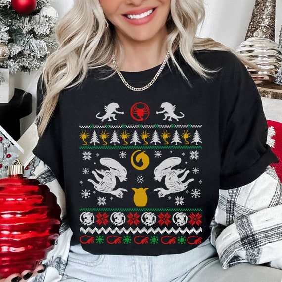 Alien ugly christmas sweater best sale