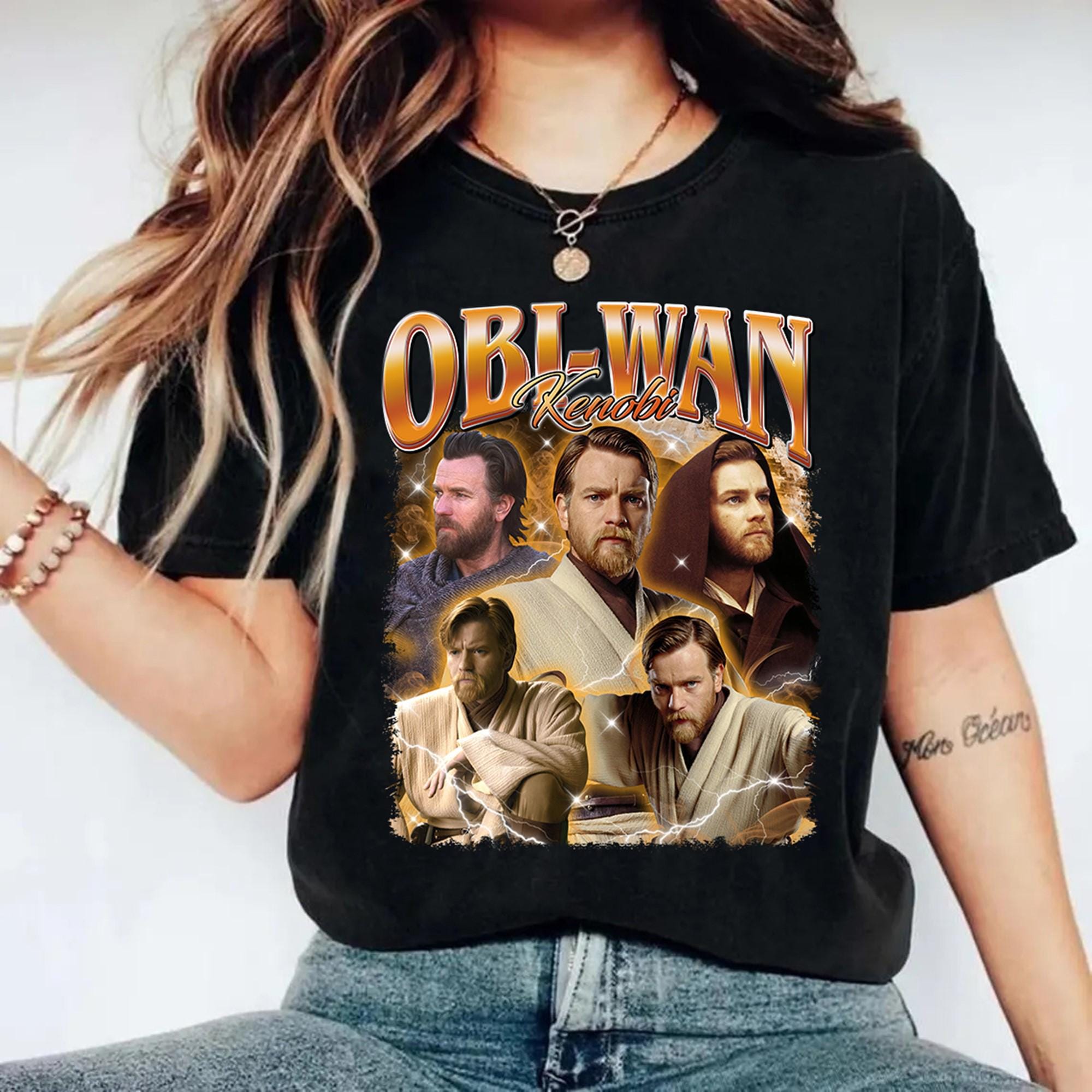 Obi-wan Kenobi Bootleg Shirt, Anakin Skywalker Vintage 90 