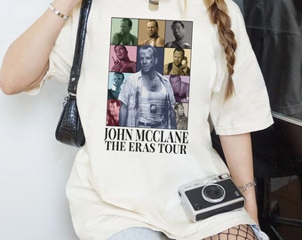 John Mcclane Eras Tour Shirt, John Mcclane Vintage T Shirt, Die
