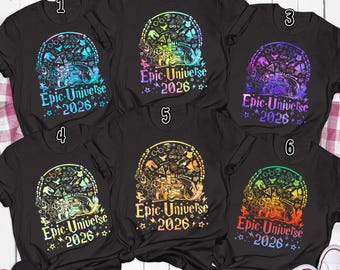 Universal Epic Universe Shirt, Family Universe Epic 2026 shirt, Disneyland Epic Shirt, Orlando Park Epic Universe Shirts, Universal Studios