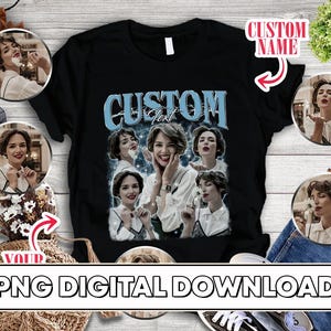 Custom Your Own Bootleg PNG, Retro Custom Bootleg Rap Png, Custom Bootleg, Custom Your Photo, Insert Your Design, Vintage Graphic 90s Tshirt