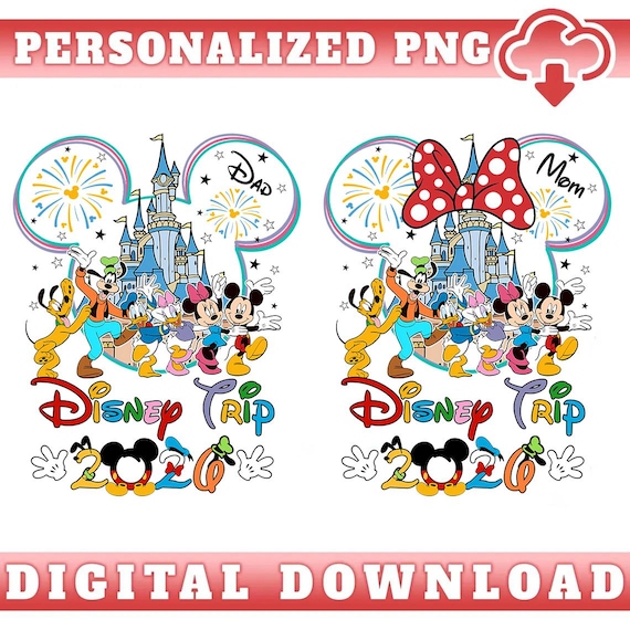 Disneyland Family Trip 2026 PNG, Custom Disneyland Family Vacation, Disneyland Family Matching Trip Shirt, WDW Disneyland Trip 2026 PNG