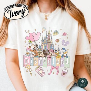 Comfort Colors Disneyland The Original Shirt, Mickey and Friends Disneyland Shirt, Shirt for Women, Disneyland Family Matching Tee image 5