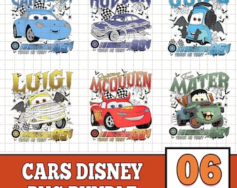 Retro Cars Movie Characters Halloween Png, Cars Movie Halloween, Disneyland Halloween, Halloween Party Png, Halloween Trip, Digital Download