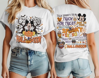 Vintage Mickey Mouse Halloween 2025 Shirt, 2025 Mickeys Not So Scary Halloween Party, Halloween Family Matching Shirts, Halloween Trip Shirt