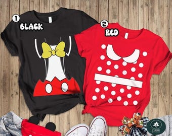 Mickey Minnie Mouse Costume Shirt, Disneyland Halloween Costume Shirt, Mickey And Minnie Family Costume, Family Halloween Costume 2026 Shirt
