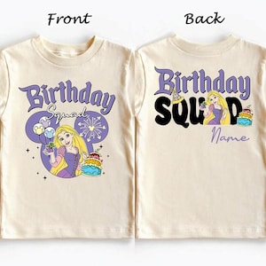Rapunzel Disneyland Princess Shirt, Rapunzel Family Matching Shirts, Rapunzel Birthday Shirt, Tangled Shirt, Rapunzel Girl Birthday Shirt