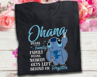 Ohana Stitch Hoodie - Etsy