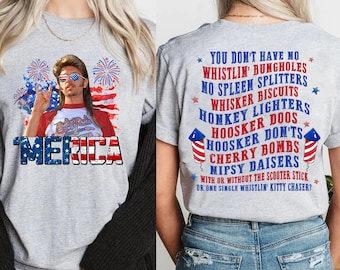 Two-sided Joe Dirt Merica July 4th Shirt, Funny Joe Dirt 4th of July Shirt, Joe Dirt Merica Shirt, Independence Day Shirt, Happy 4th of July