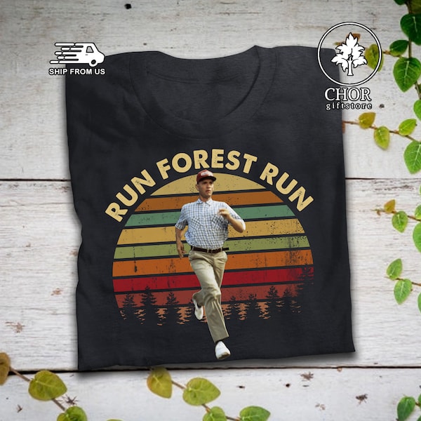 Run Forest Run Vintage T Shirt Forrest Gump Shirt