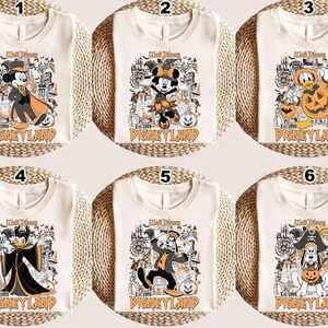 Comfort Colors Walt Disneyworld Halloween Shirt, Mickey And Friends Halloween Shirt, Mickey&#39;s Not So Scary Halloween Party, Magic Kingdom