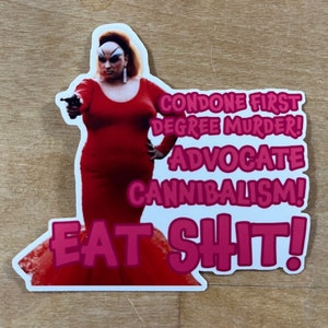 Pink Flamingos - 3” Vinyl Sticker - Divine
