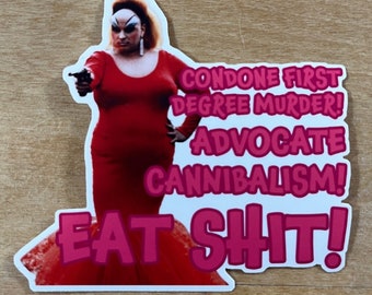 Pink Flamingos - 3” Vinyl Sticker - Divine