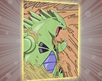 Tyrantrum Pokemon Etsy