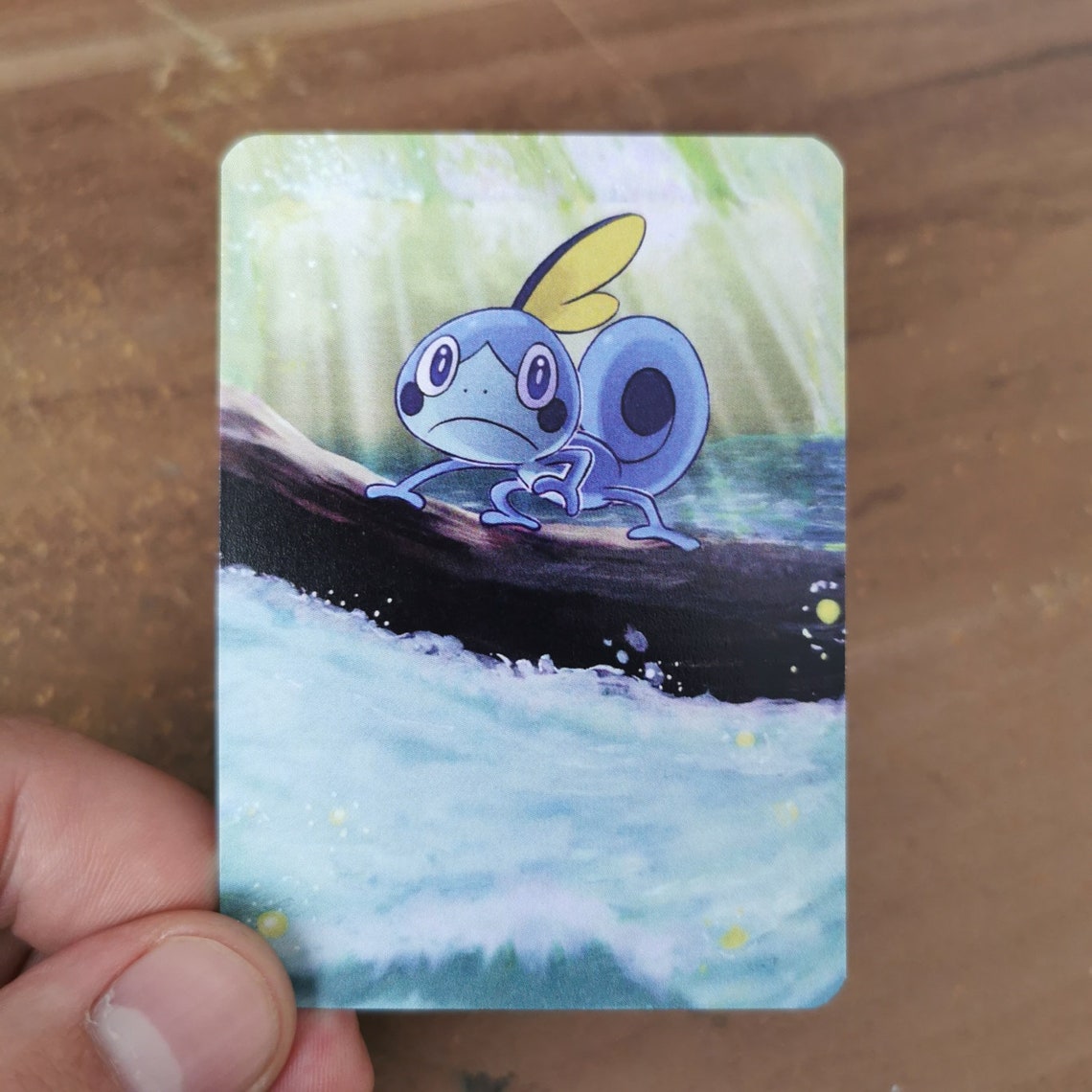 Sobble Extended Art Custom Pokemon Card | Etsy
