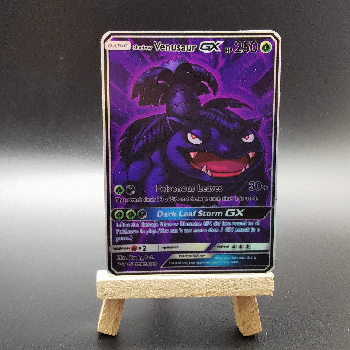Shadow Charizard Shadow Blastoise Shadow Venusaur GX Etsy