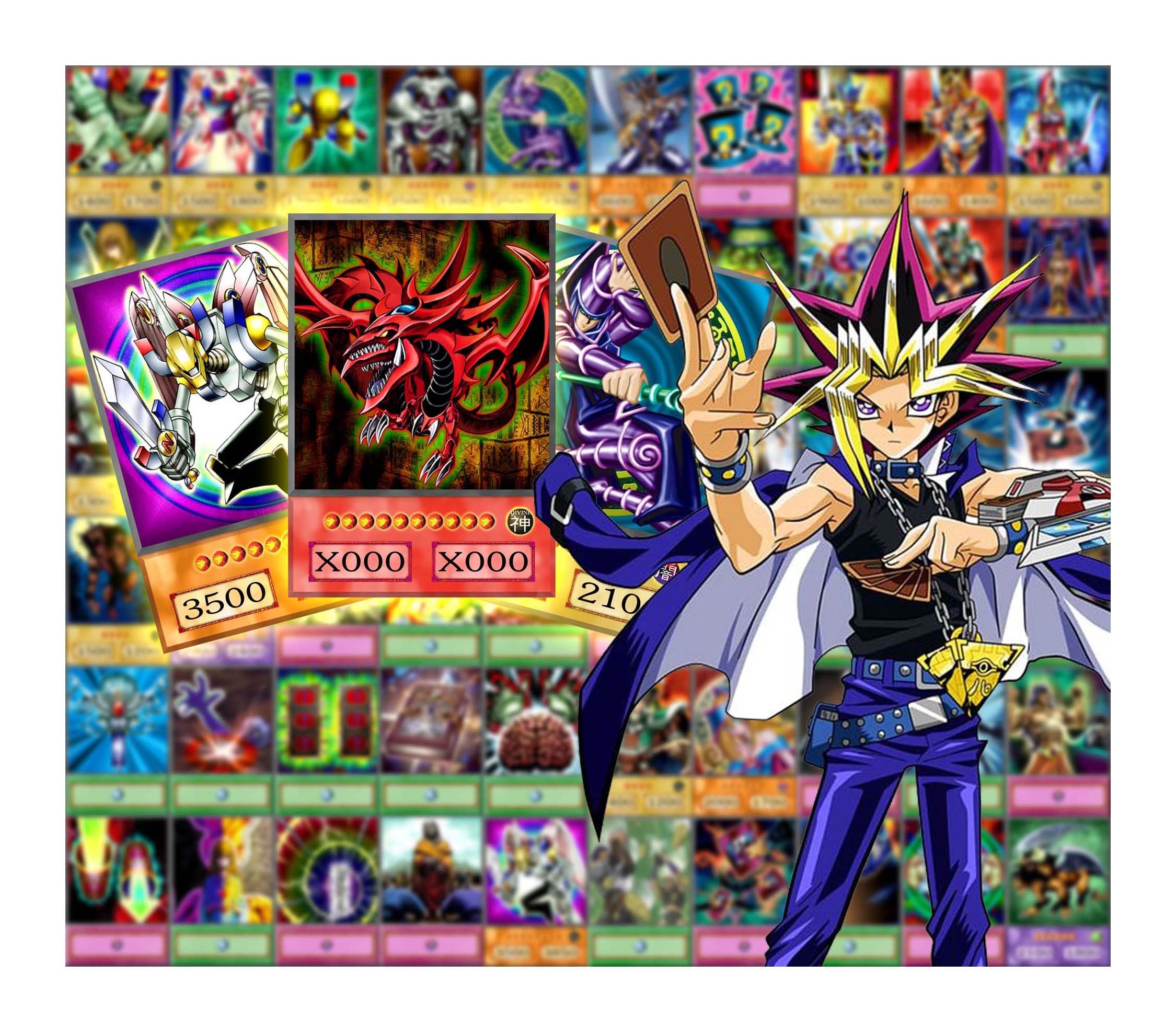 Yu-Gi-Oh! Anime-Style 48-Card Deck - Bakura Theme, Factory Sealed, Includes  Misprint Cards (Collector's Item) 48 Card Misprint Deck