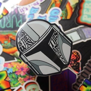 Mandalorian Sticker