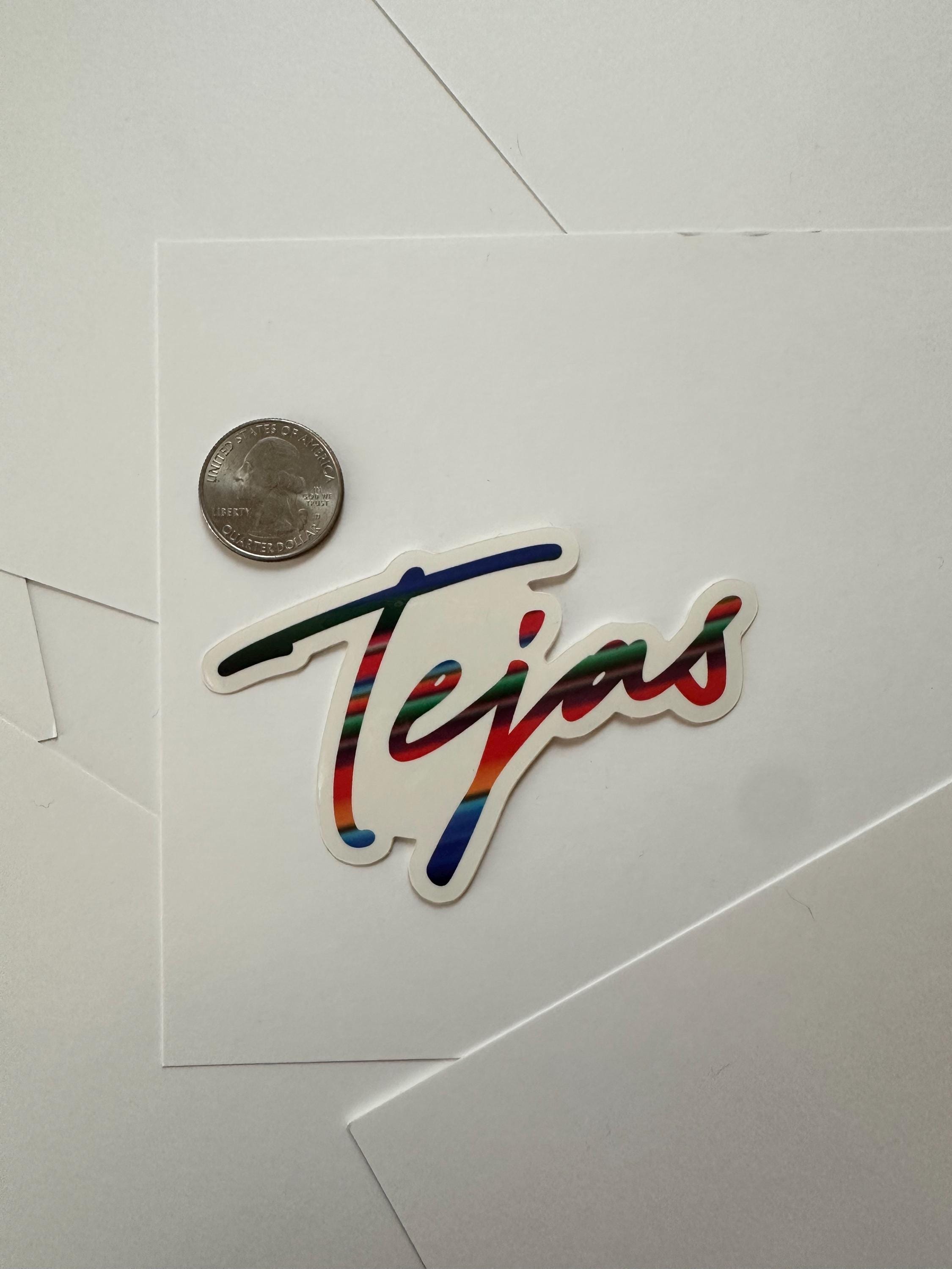 Tejas Texas Serape Sticker Vinyl Decal - Etsy