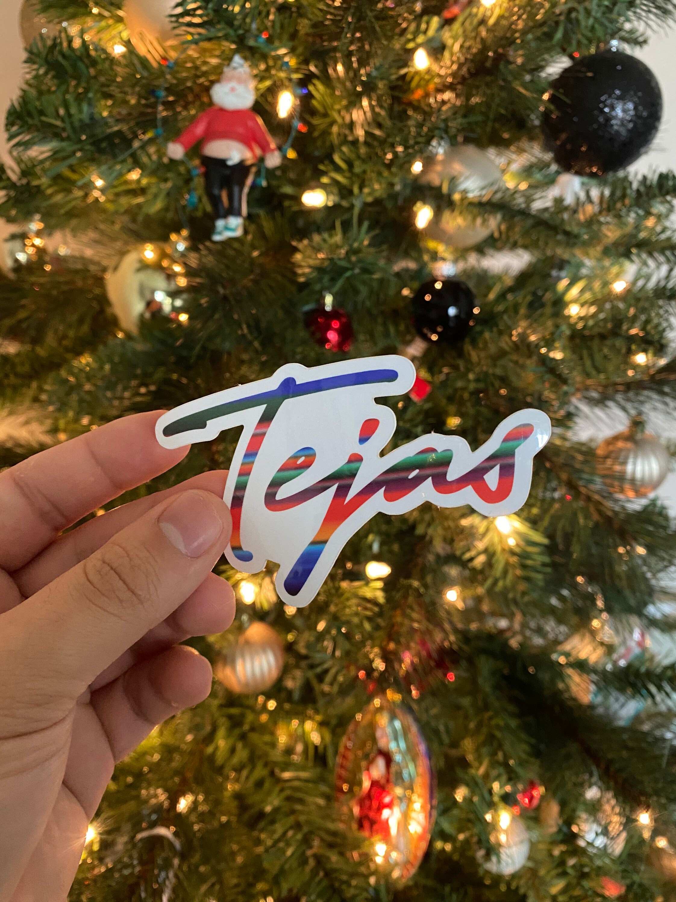 Tejas Texas Serape Sticker Vinyl Decal - Etsy