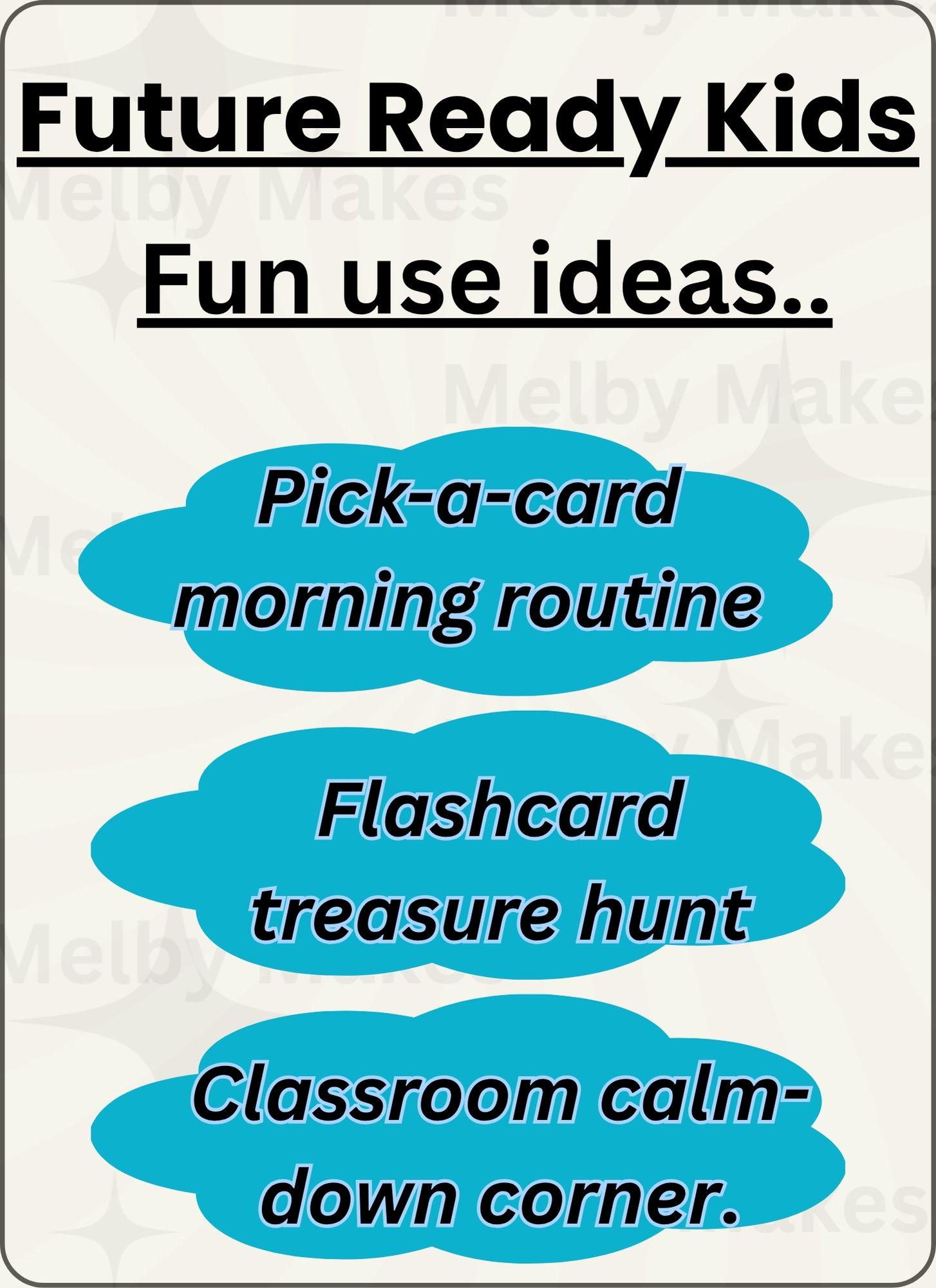 Executive Function Flash Cards for Kids | Planning & Time Management ...